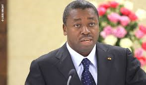 Togo President Faure Gnassingbe
