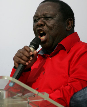 MDC Leader Morgan Tsvangirai